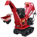 Triturador autopropelido sobre esteiras - Carrinho de mão motorizado GeoTech-Pro BMS155 BS - Motor B&S XR2100