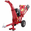Triturador térmico profissional GeoTech PCS 155LE, motor a gasolina de 15 HP, partida. elétrico